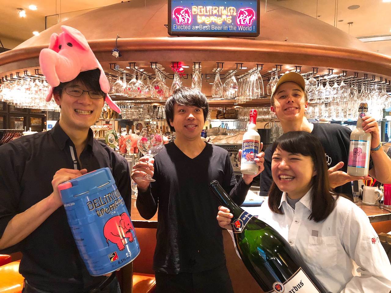 Delirium Cafe Reserve デリリウムカフェ レゼルブ 赤坂店の居酒屋 バー ビアガーデン 接客 ホール アルバイト パート求人情報